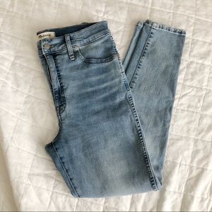 Madewell 10” High-Rise Skinny Jeans Size 30